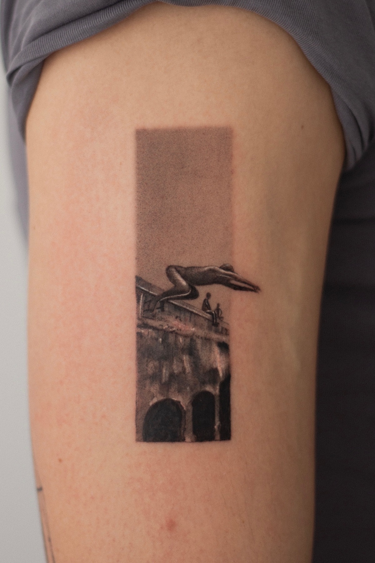 tatuaje personalizado en Santander estilo fine line